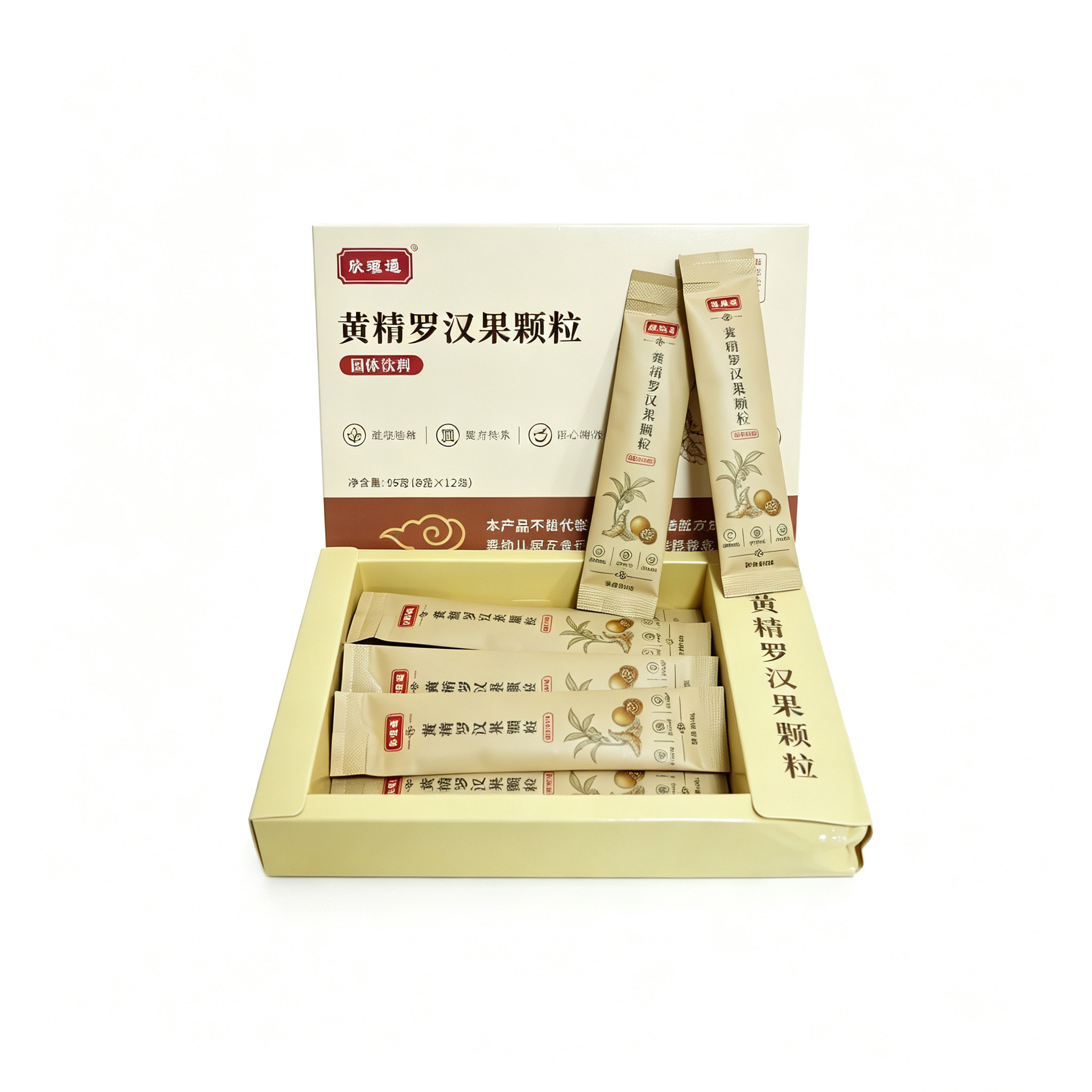 黄精罗汉果颗粒